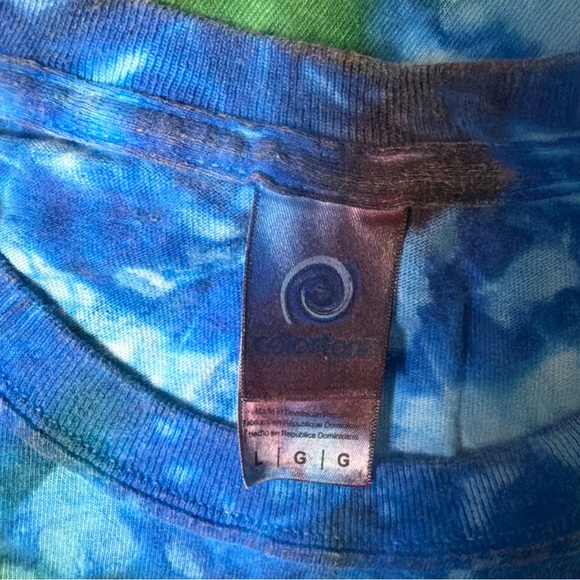 Many Colors Tie Dye T-Shirts Kids & Adult 100% Pre-Shrunk Cotton Colortone - Picture 3 of 4